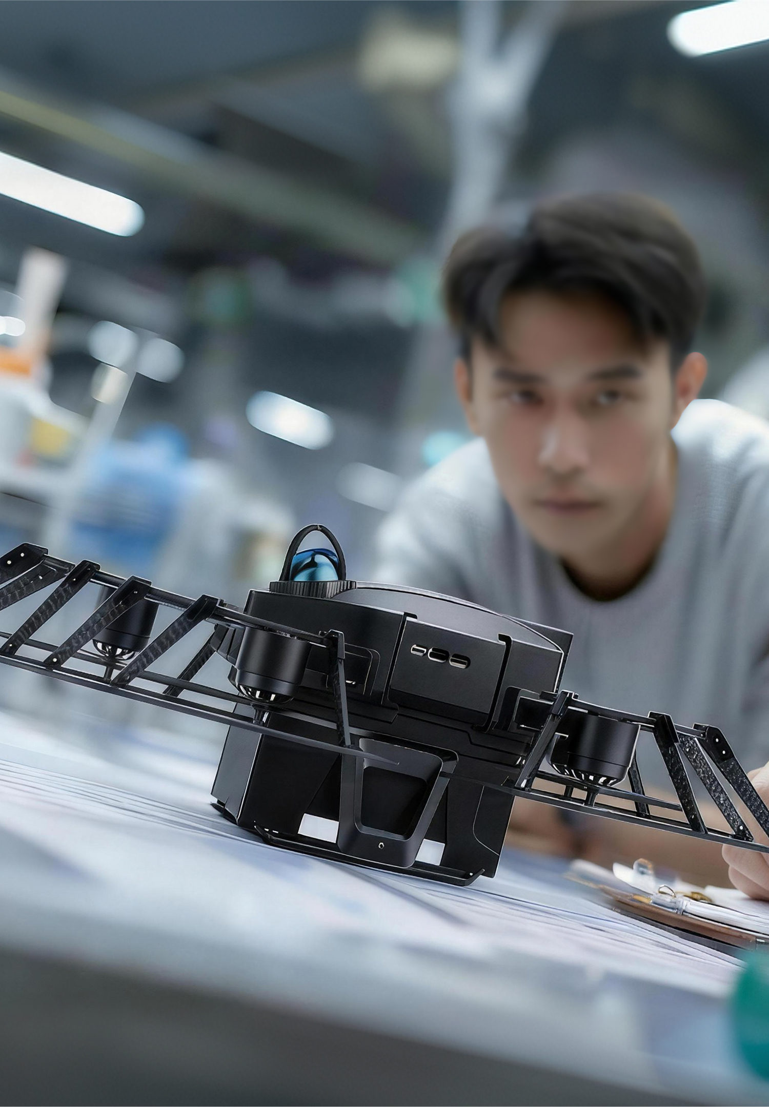 智能探索飞行机器人P300